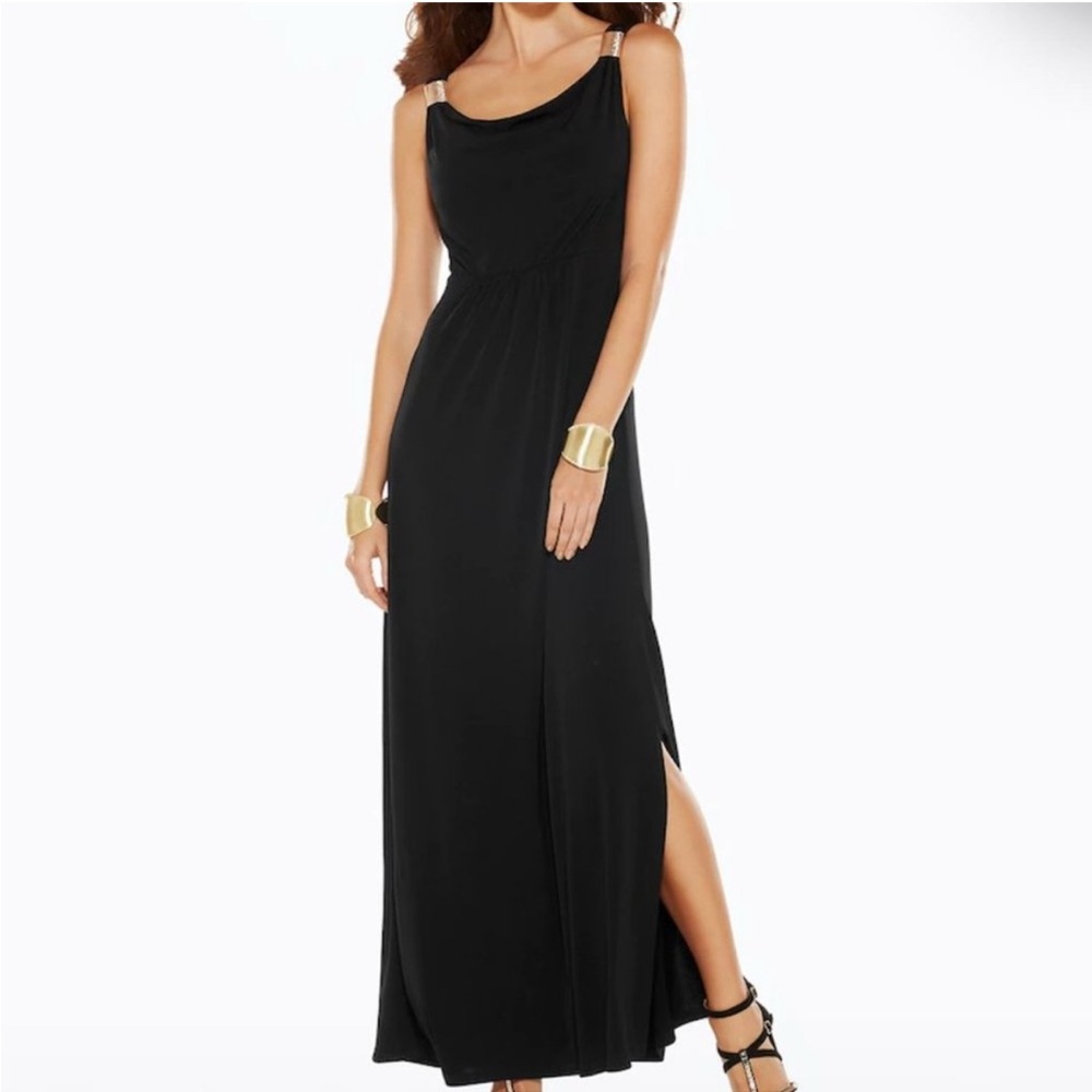 Chicos Black Label Maxi Dress‎ NWT